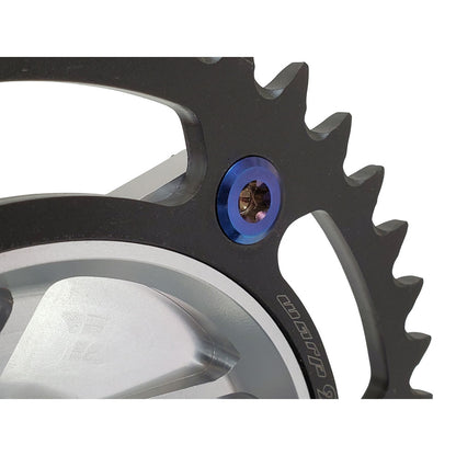 Warp 9 Titanium Sprocket Bolt Set Stark Future Varg EX 2023-2025