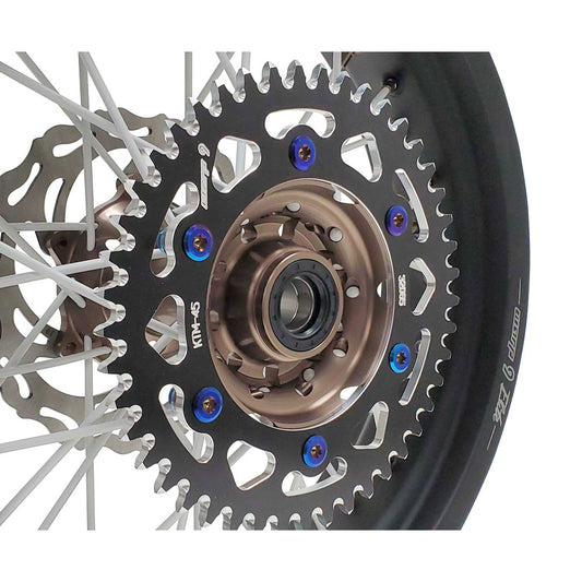 Warp 9 Titanium Sprocket Bolt Set Stark Future Varg EX 2023-2025