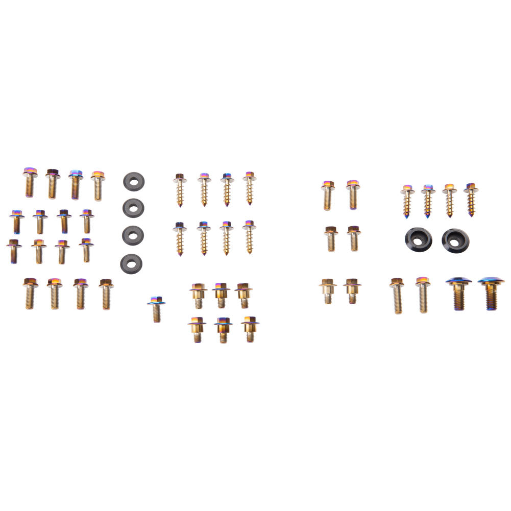 Warp 9 Titanium Body Bolt Kit KTM 125 SX 2016–2026 - Adventure Parts