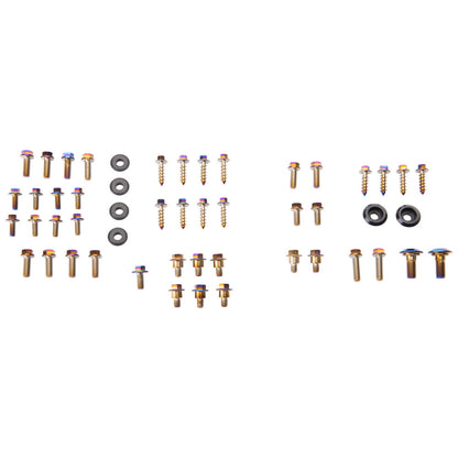Warp 9 Titanium Body Bolt Kit KTM 125 SX 2016–2026 - Adventure Parts