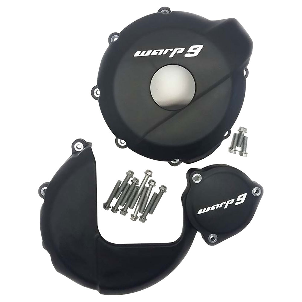 Warp 9 Engine Case Guards Suzuki DR650S 2015–2026 - Adventure Parts