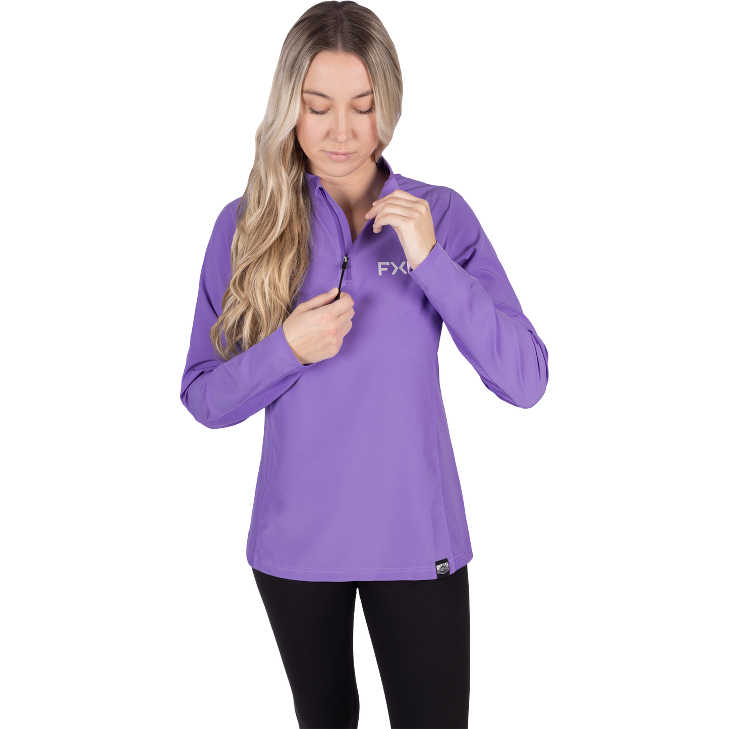 FXR Women's Breeze UPF 1/4 Zip Longsleeve