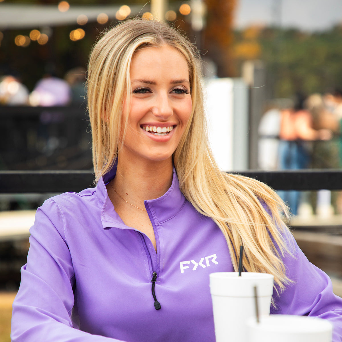 FXR Women's Breeze UPF 1/4 Zip Longsleeve