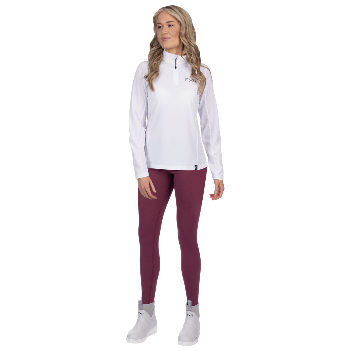 FXR Women's Breeze UPF 1/4 Zip Longsleeve