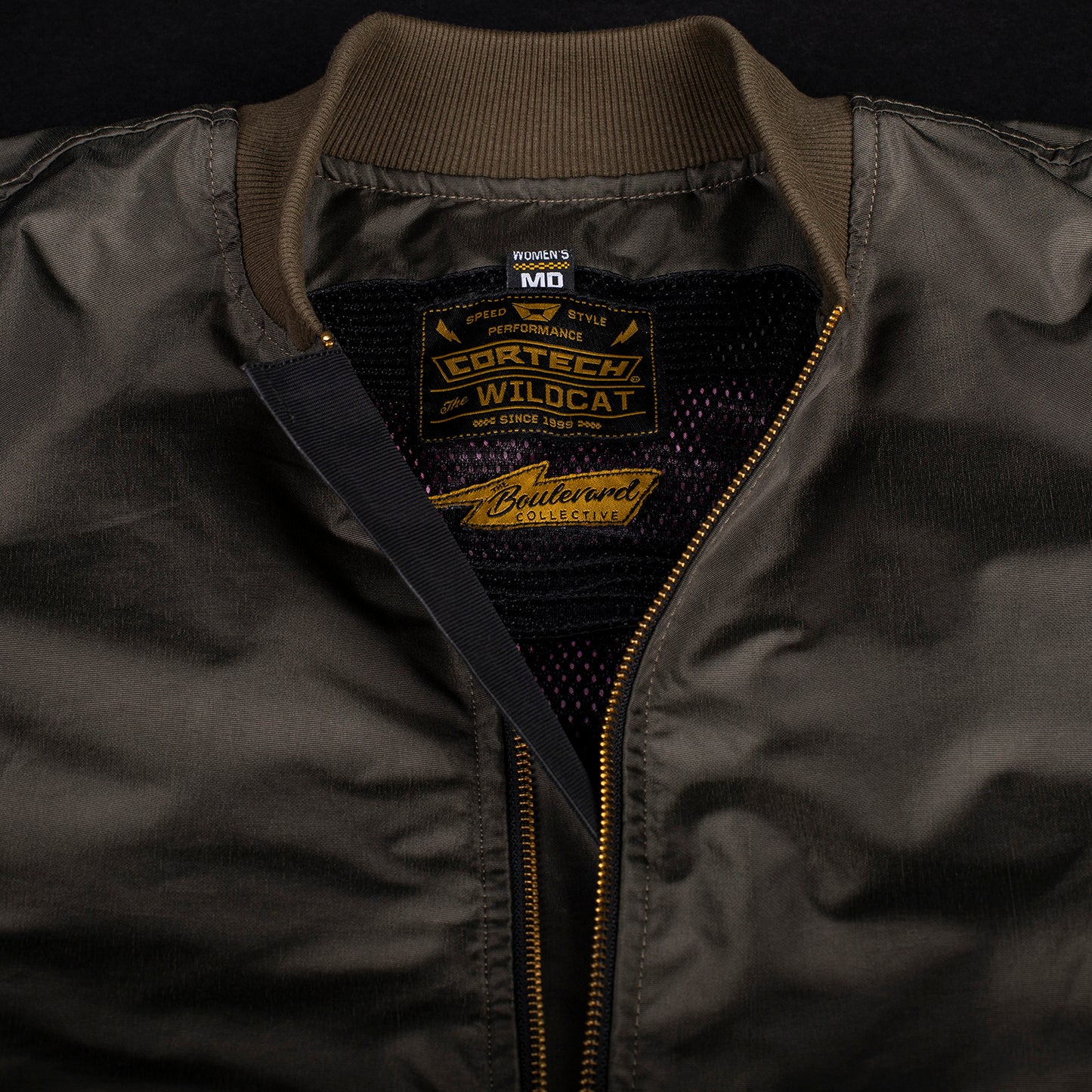 Cortech Women's Wildcat Bomber Motorcycle Jacket - Adventure Parts