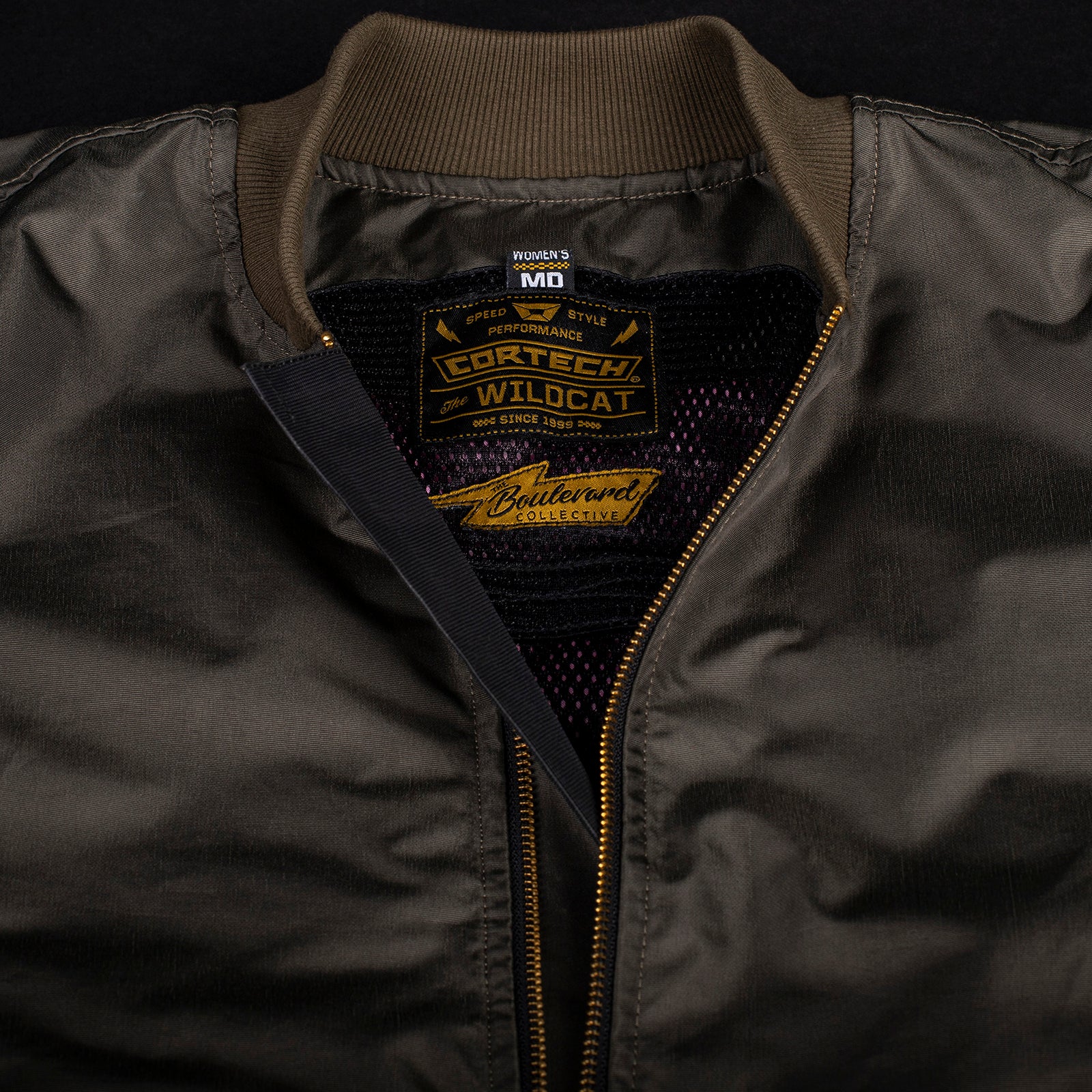 Cortech Women's Wildcat Bomber Motorcycle Jacket - Adventure Parts