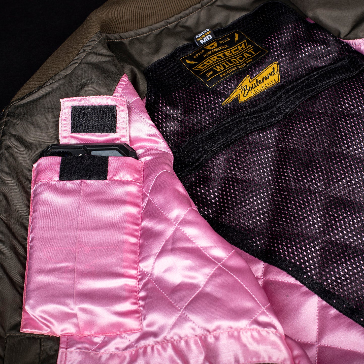 Cortech Women's Wildcat Bomber Motorcycle Jacket - Adventure Parts