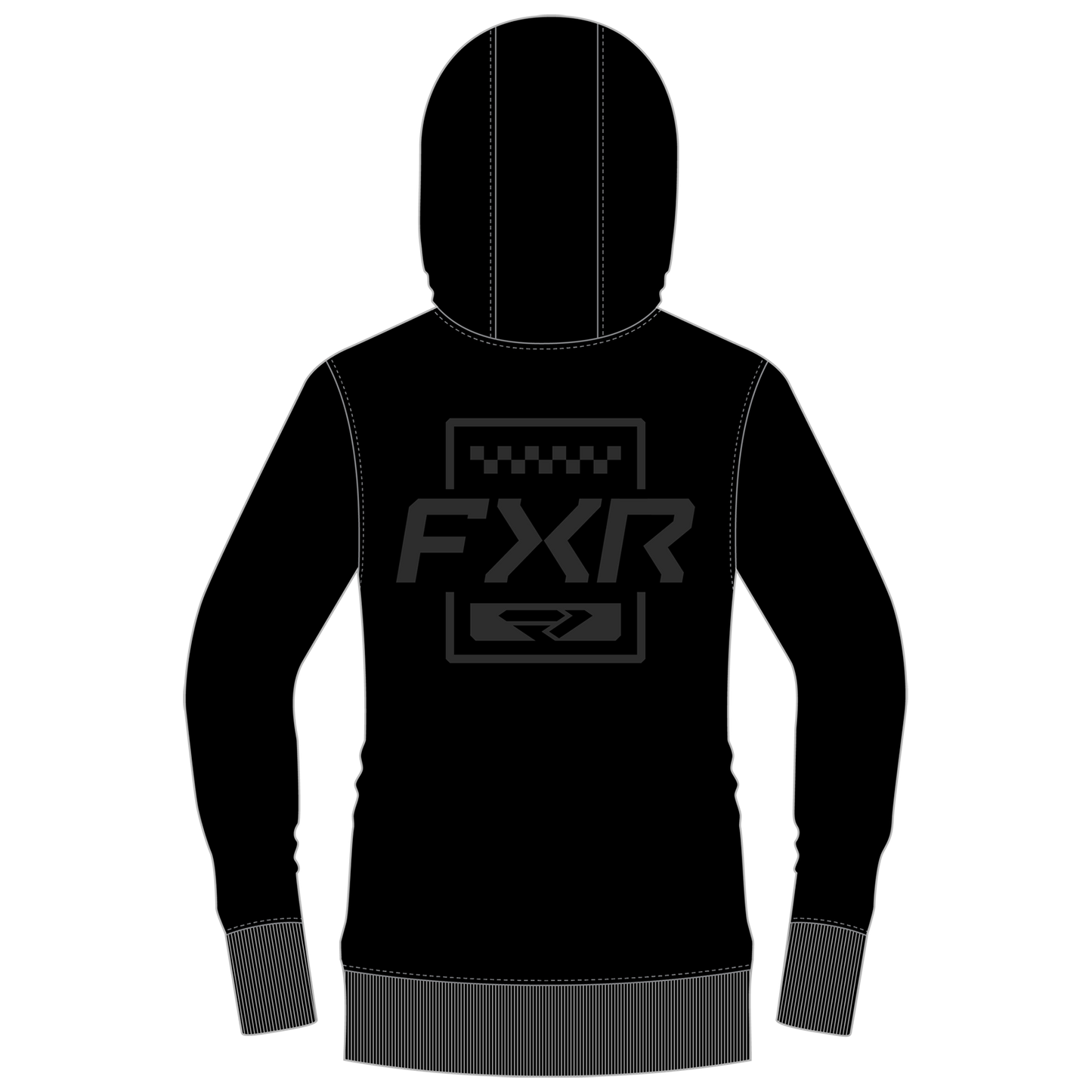 FXR Women's Mitered Cotton Pullover Hoodie