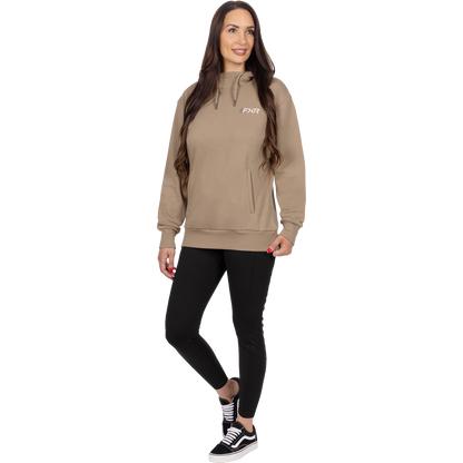 FXR Women's Mitered Cotton Pullover Hoodie