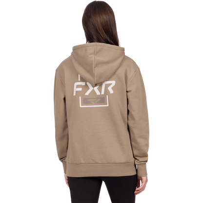 FXR Women's Mitered Cotton Pullover Hoodie