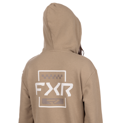FXR Women's Mitered Cotton Pullover Hoodie