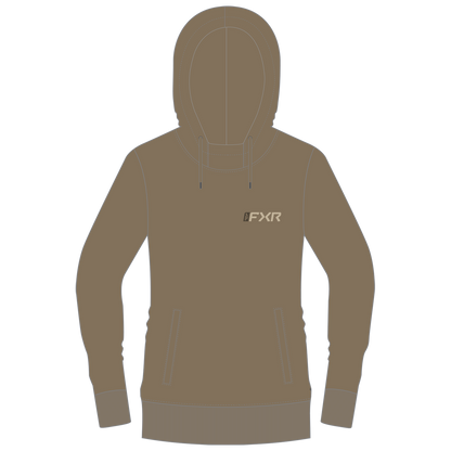 FXR Women's Mitered Cotton Pullover Hoodie