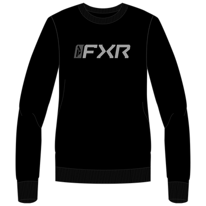 FXR Women's Mitered Cotton Crewneck Sweatshirt