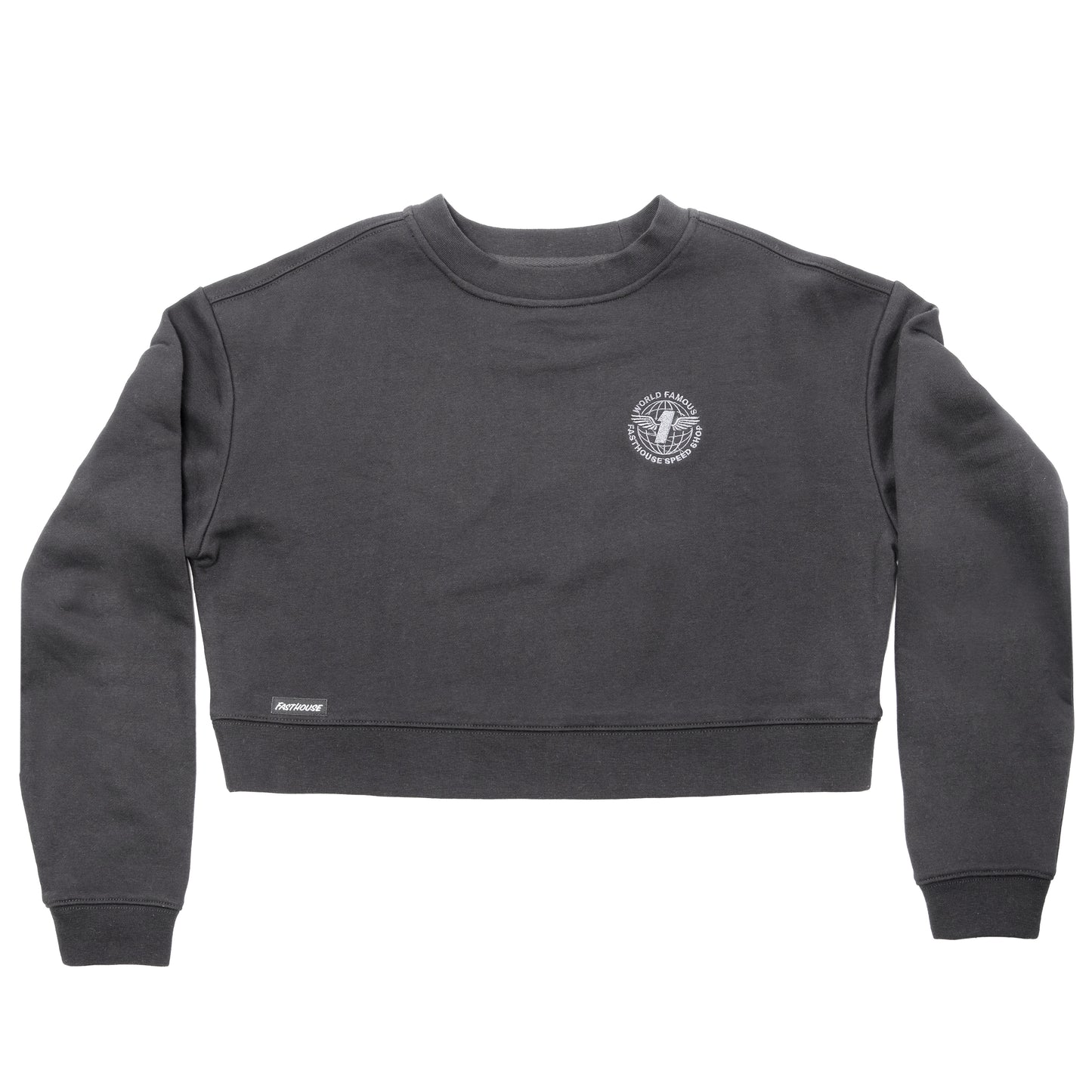Fasthouse Women's Renown Crew Neck Crop Pullover - Adventure Parts