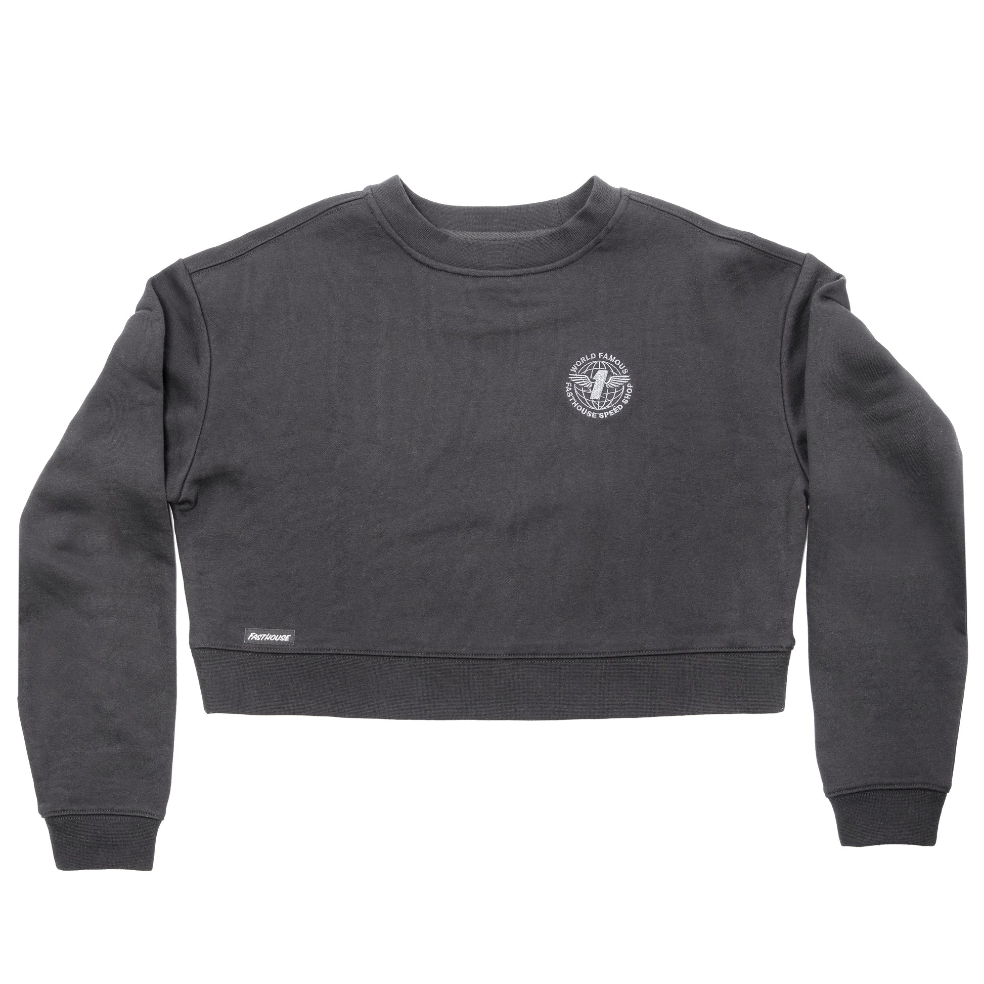 Fasthouse Women's Renown Crew Neck Crop Pullover - Adventure Parts
