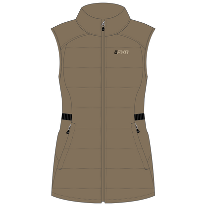 FXR Women's Phoenix Windproof Quilted Vest