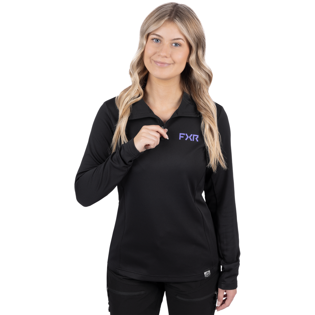FXR Women's Pilot UPF 1/4 Zip Longsleeve