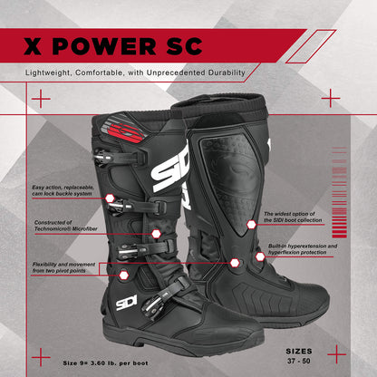 SIDI X Power SC Motorcycle Boots - Adventure Parts