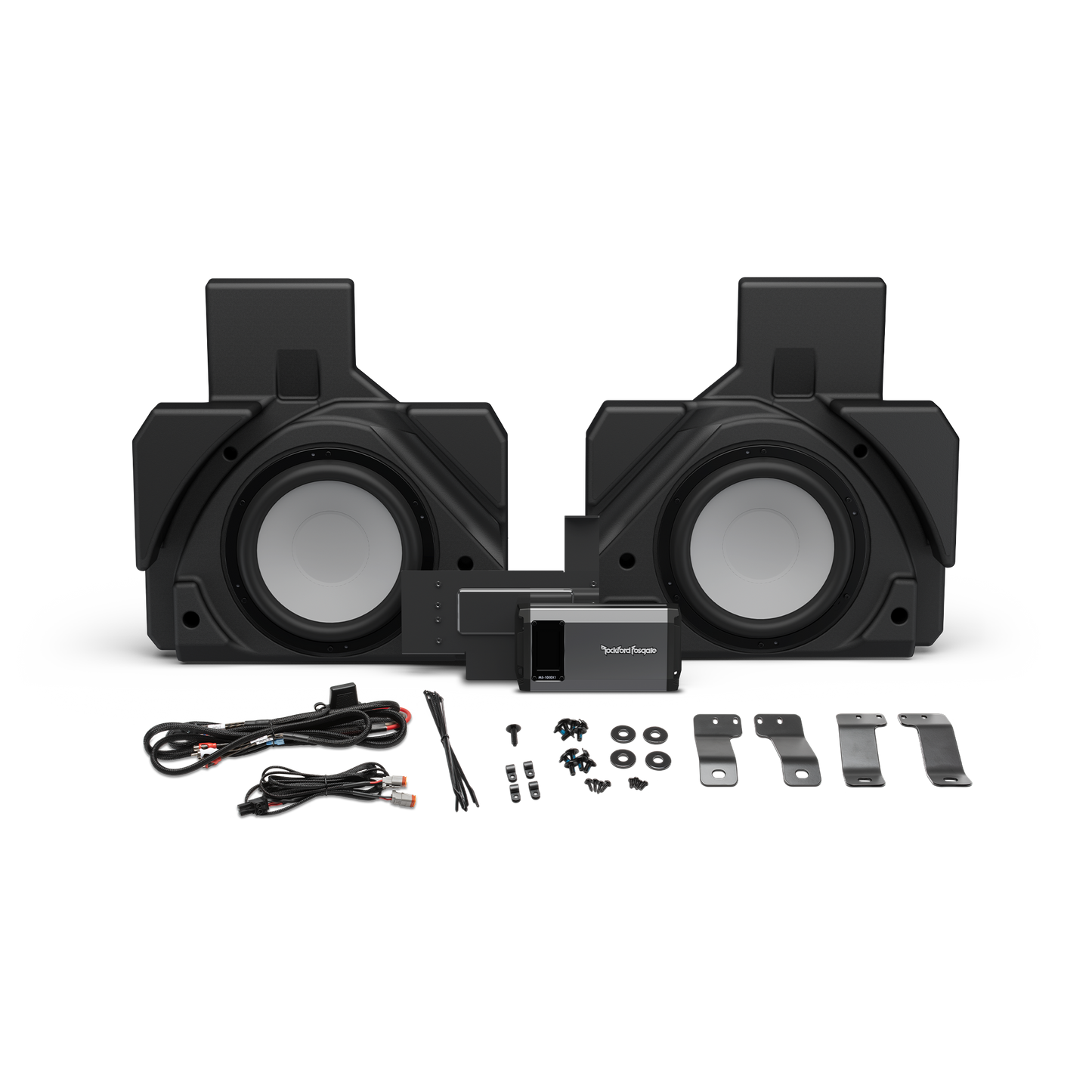 Rockford Fosgate 1,000 Wat Rear Subwoofer Solution (Gen-3) Can-Am MAVERICK X3 MAX