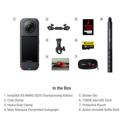 Insta360 X5 MM93 2025 Championship Edition - Adventure Parts