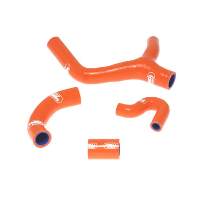 Samco Radiator Hose 4 Piece Kit KTM 400/450/530 EXC F/R/XC-W 2008-2011 - Adventure Parts