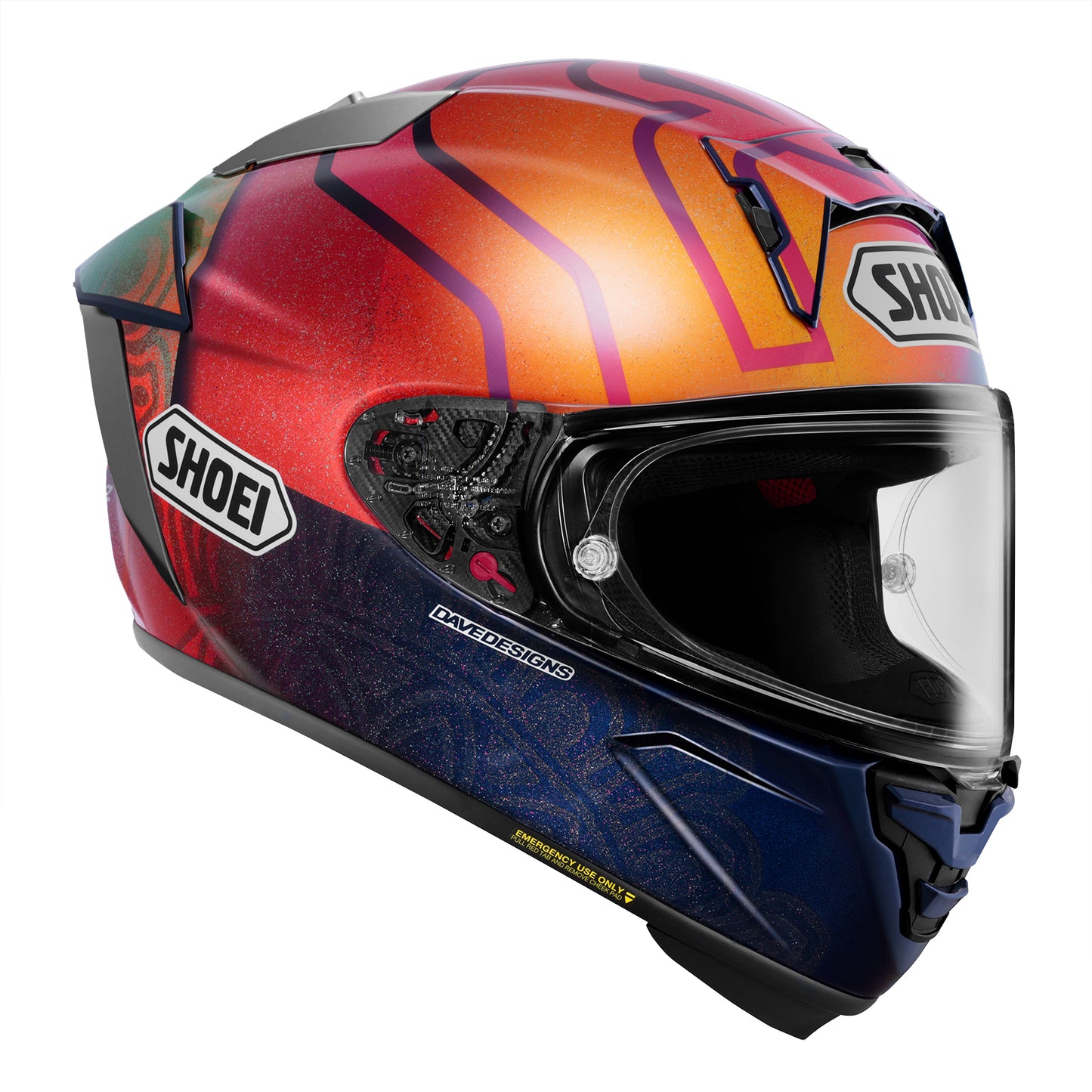 Shoei X-Fifteen Marquez Holi Full Face Motorcycle Helmet