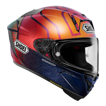 Shoei X-Fifteen Marquez Holi Full Face Motorcycle Helmet