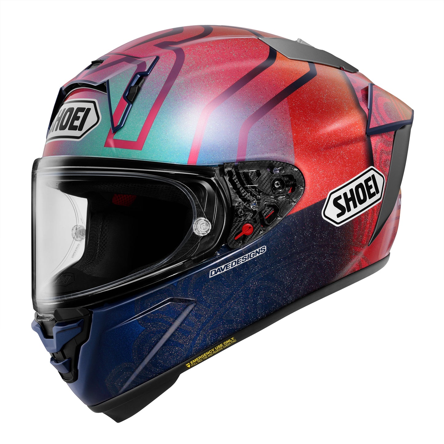 Shoei X-Fifteen Marquez Holi Full Face Motorcycle Helmet