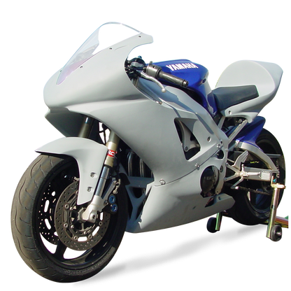 Hotbodies Racing Race Bodywork Primer Gray Yamaha YZF-R1 2000-2001 - Adventure Parts
