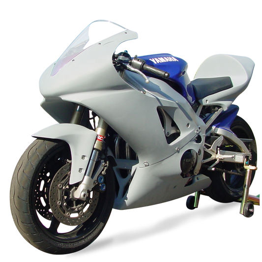 Hotbodies Racing Race Bodywork Primer Gray Yamaha YZF-R1 2000-2001 - Adventure Parts