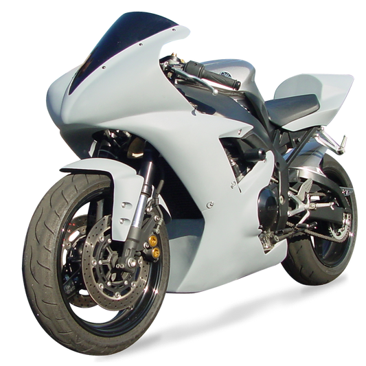 Hotbodies Racing Race Bodywork Primer Gray Yamaha YZF-R1 2002-2003 - Adventure Parts