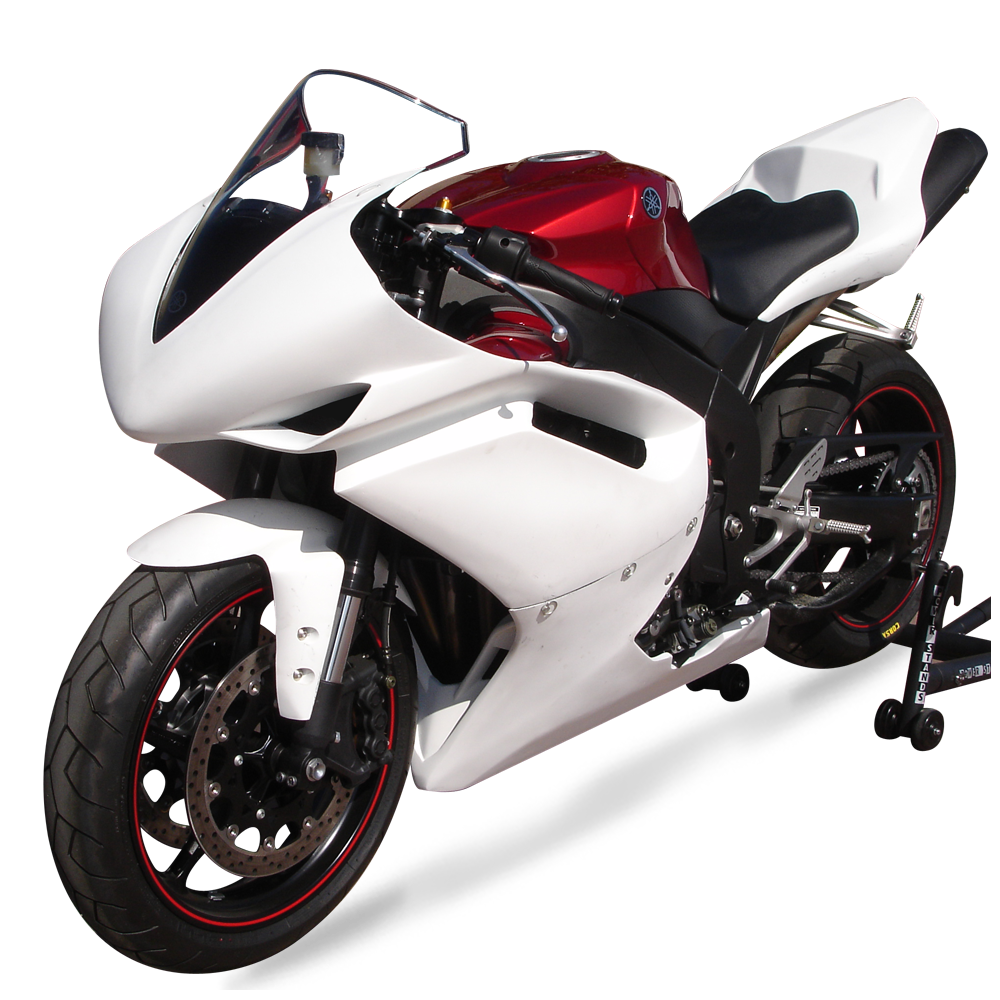 Hotbodies Racing Race Bodywork Primer Gray Yamaha YZF-R1 2007-2008 - Adventure Parts