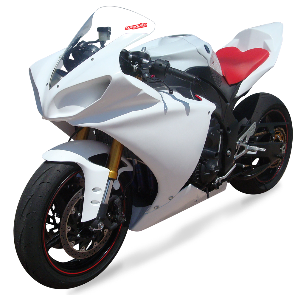 Hotbodies Racing Race Bodywork Primer Gray Yamaha YZF-R1 2009-2014 - Adventure Parts