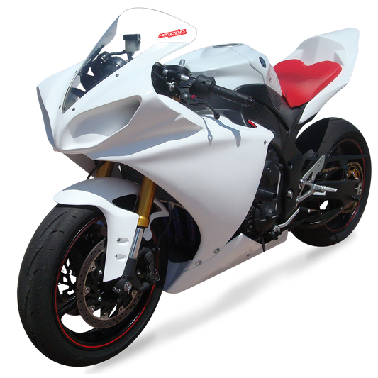 Hotbodies Racing Race Bodywork Primer Gray Yamaha YZF-R1 2009-2014 - Adventure Parts