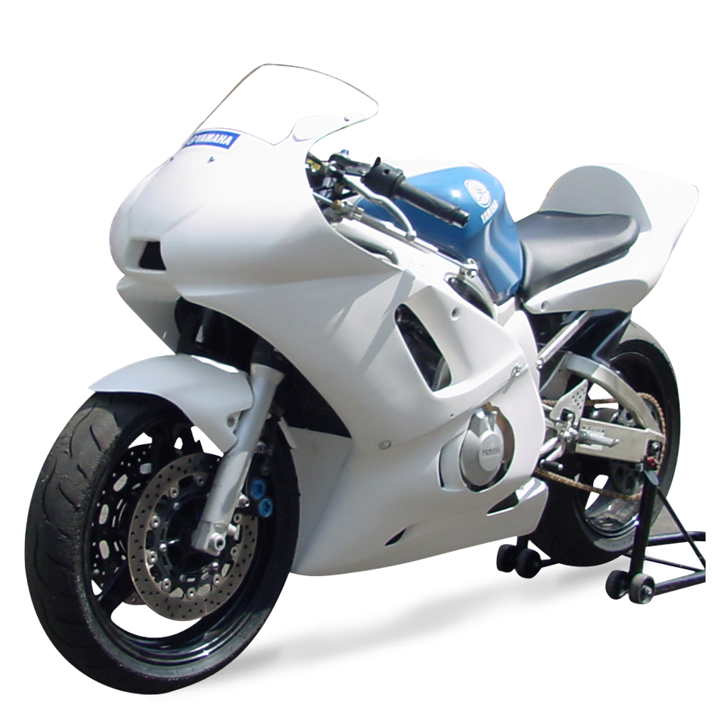 Hotbodies Racing Race Bodywork Primer Gray Yamaha YZF-R6 1999-2002 - Adventure Parts