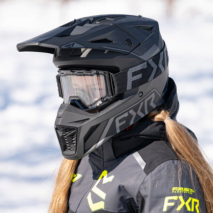 FXR Youth Maverick Clear Goggles