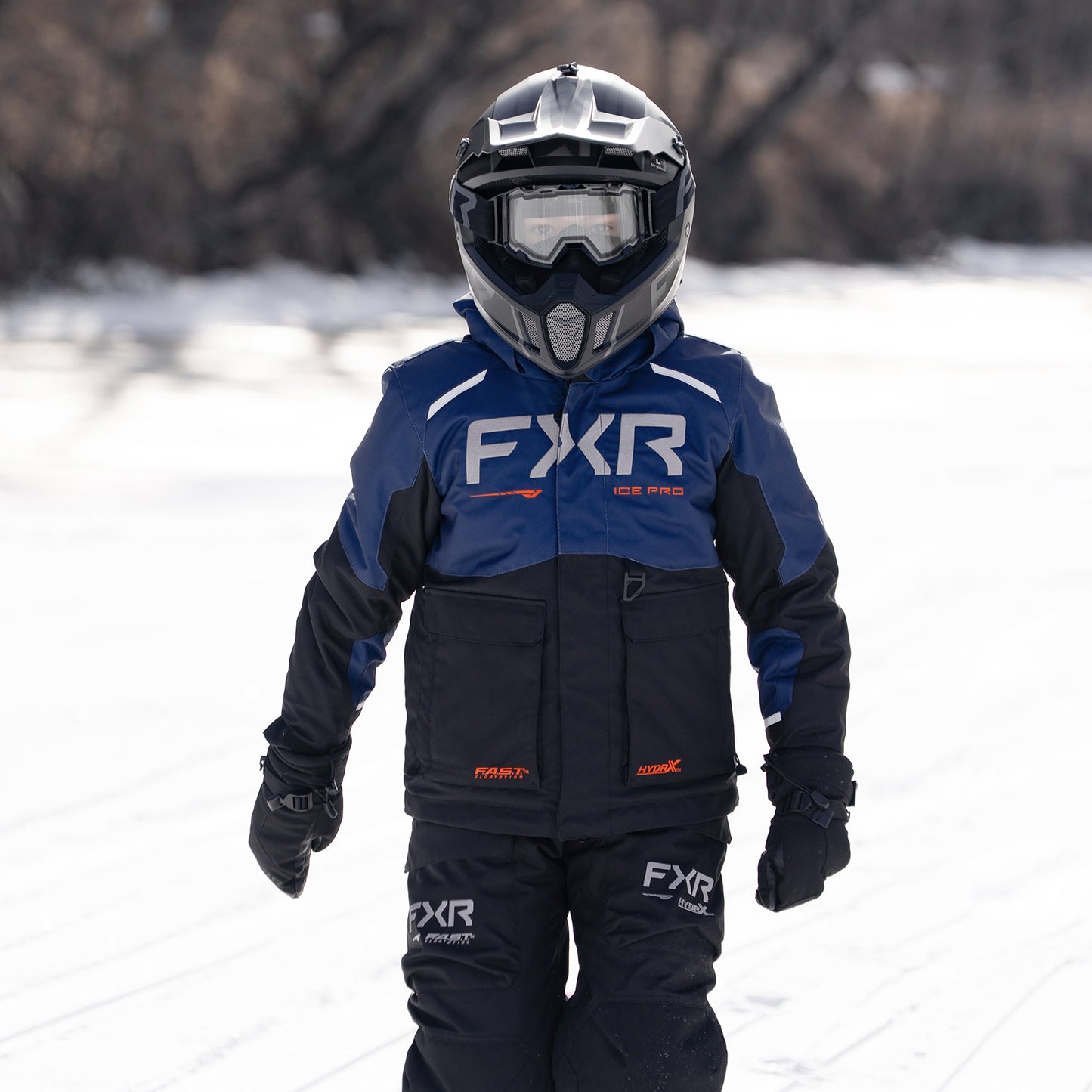FXR Youth Maverick Clear Goggles