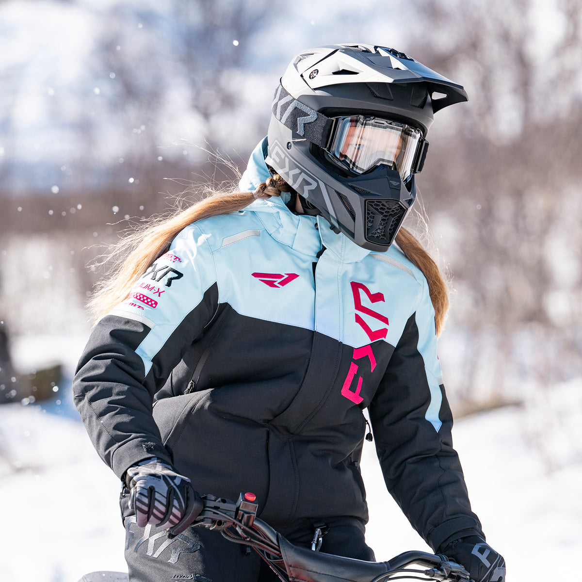 FXR Youth Maverick Clear Goggles