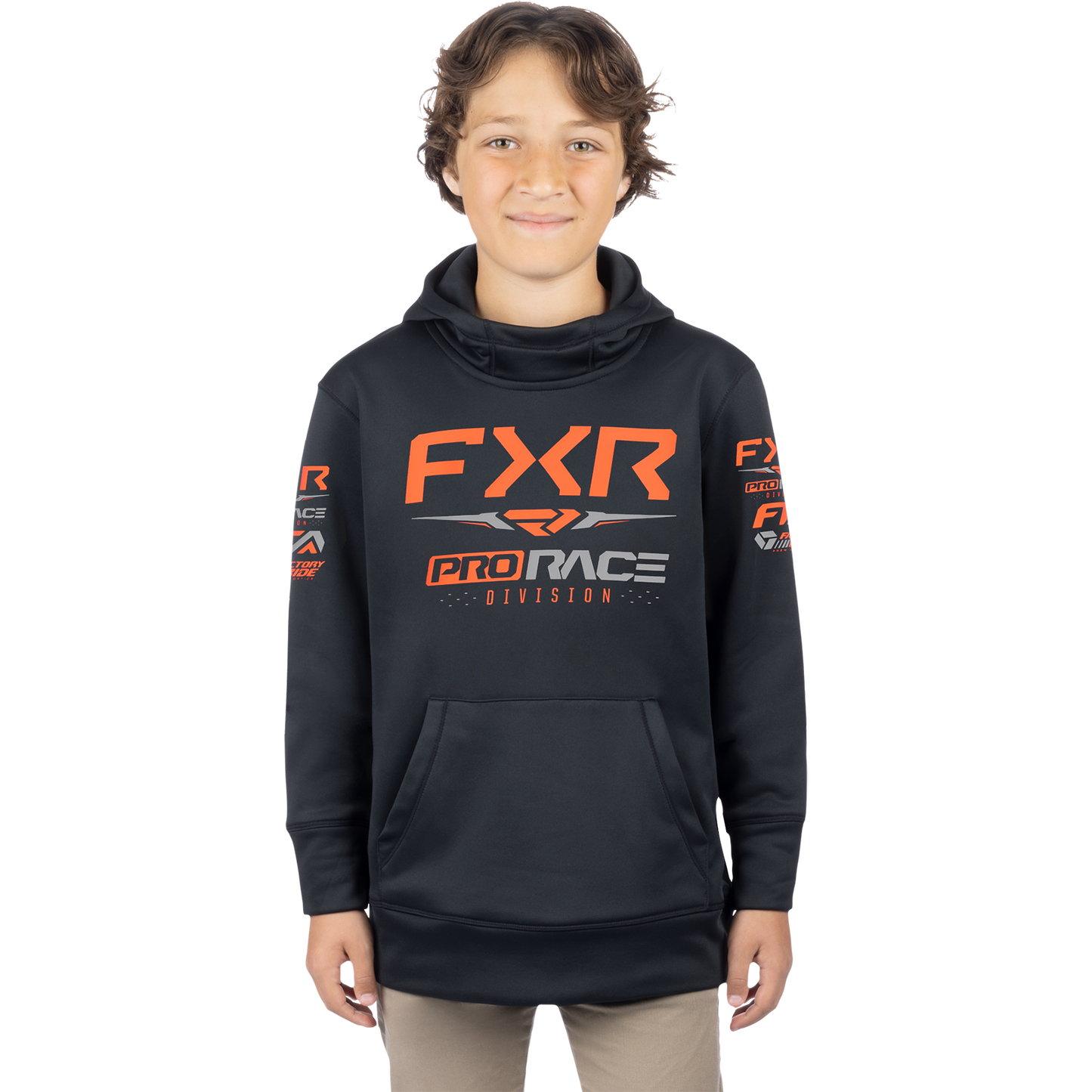 FXR Youth Race Division Tech Pullover Hoodie
