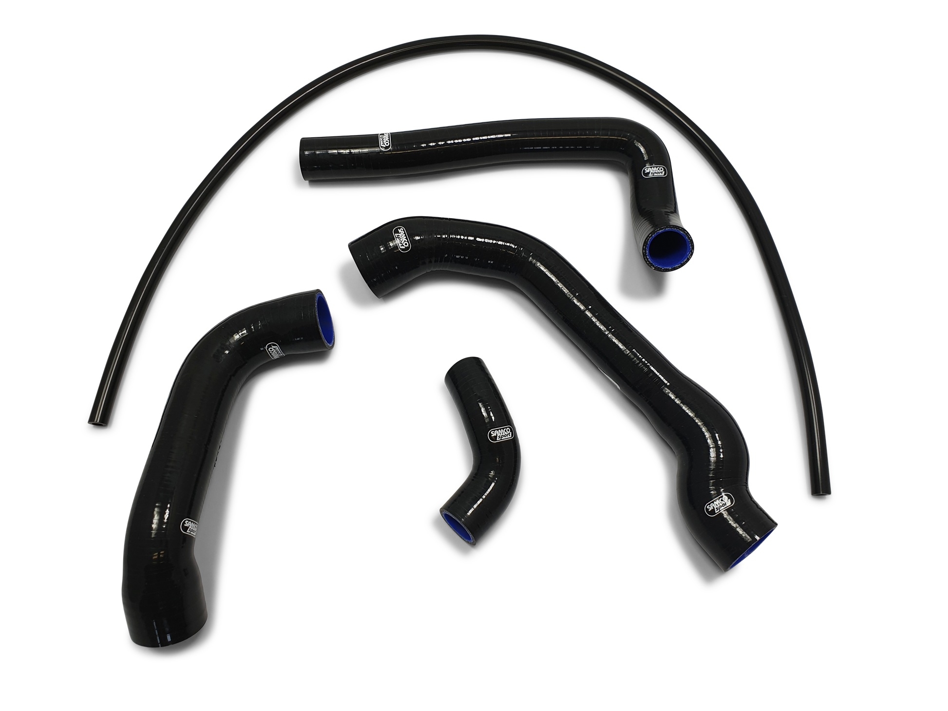 Samco Radiator Hose 5 Piece Kit BMW K75 (Internal Crank Hose) 1985-1996 - Adventure Parts