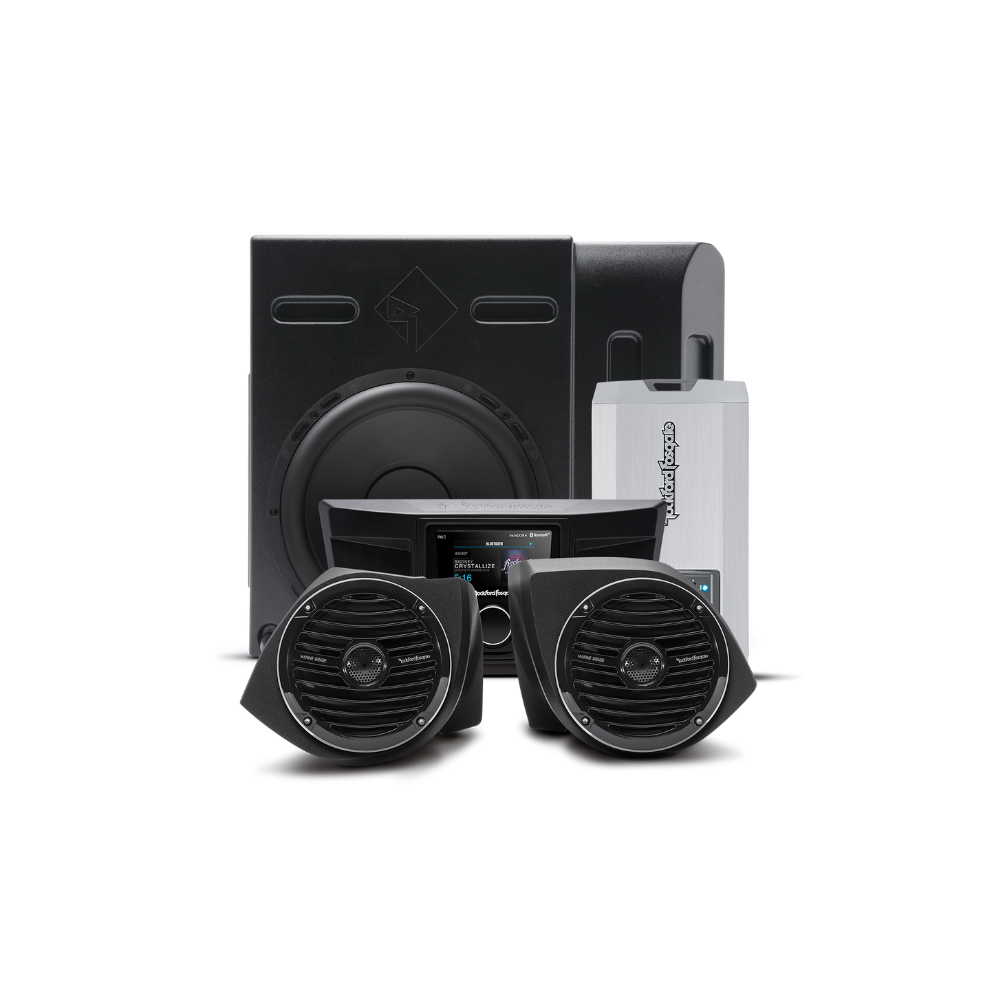 Rockford Fosgate Stage 3 Audio System Yamaha YXZ 2016+