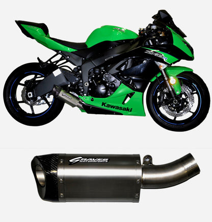 Graves Motorsports Slip-on Exhaust Kawasaki Ninja ZX6R / ZX636 2009-2017