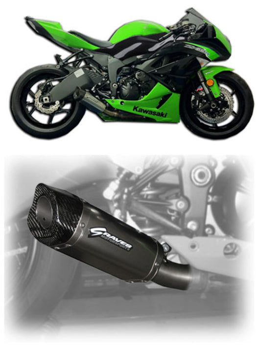 Graves Motorsports Slip-on Exhaust Kawasaki Ninja ZX6R / ZX636 2009-2017